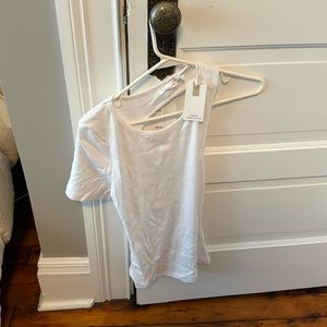 NWT Good American One sleeve top - size 3